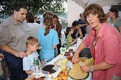 Kermesse des écoles, à Biot en 2009