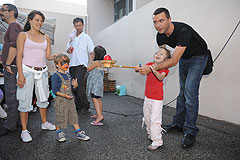 Kermesse des écoles, à Biot en 2009