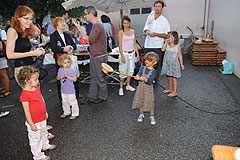 Kermesse des écoles, à Biot en 2009