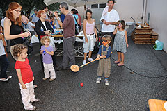 Kermesse des écoles, à Biot en 2009