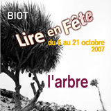 Lire en Fête à Biot en 2007