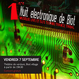 1ère Nuit électronique de Biot