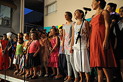 Spectacle des écoles, à Biot en 2009