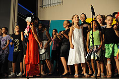 Spectacle des écoles, à Biot en 2009