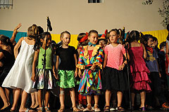 Spectacle des écoles, à Biot en 2009