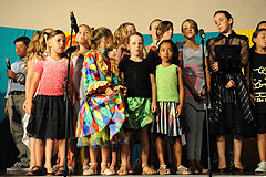 Spectacle des écoles, à Biot en 2009