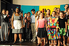 Spectacle des écoles, à Biot en 2009