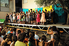 Spectacle des écoles, à Biot en 2009