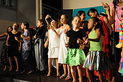 Spectacle des écoles, à Biot en 2009