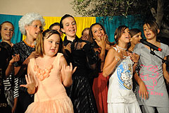 Spectacle des écoles, à Biot en 2009