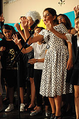 Spectacle des écoles, à Biot en 2009