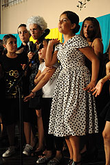 Spectacle des écoles, à Biot en 2009