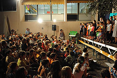 Spectacle des écoles, à Biot en 2009