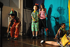 Spectacle des écoles, à Biot en 2009