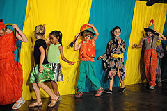 Spectacle des écoles, à Biot en 2009