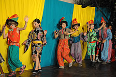 Spectacle des écoles, à Biot en 2009