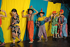 Spectacle des écoles, à Biot en 2009