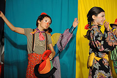 Spectacle des écoles, à Biot en 2009