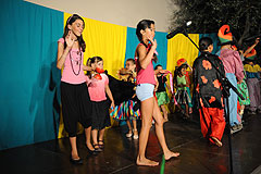 Spectacle des écoles, à Biot en 2009