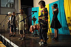 Spectacle des écoles, à Biot en 2009