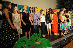 Spectacle des écoles, à Biot en 2009