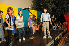 Spectacle des écoles, à Biot en 2009