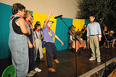Spectacle des écoles, à Biot en 2009
