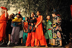 Spectacle des écoles, à Biot en 2009