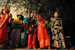 Spectacle des écoles, à Biot en 2009