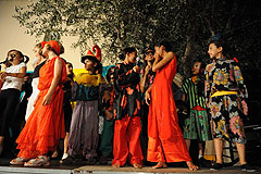 Spectacle des écoles, à Biot en 2009