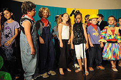 Spectacle des écoles, à Biot en 2009