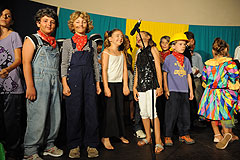 Spectacle des écoles, à Biot en 2009