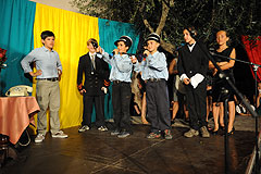 Spectacle des écoles, à Biot en 2009