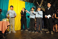 Spectacle des écoles, à Biot en 2009