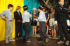 Spectacle des écoles, à Biot en 2009