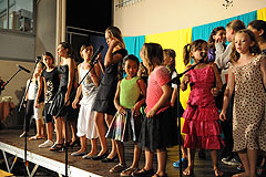 Spectacle des écoles, à Biot en 2009