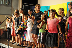 Spectacle des écoles, à Biot en 2009