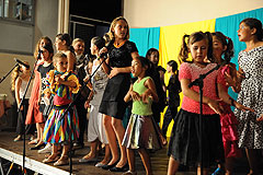 Spectacle des écoles, à Biot en 2009