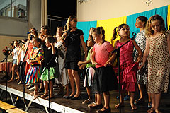 Spectacle des écoles, à Biot en 2009