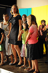 Spectacle des écoles, à Biot en 2009