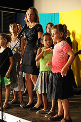 Spectacle des écoles, à Biot en 2009
