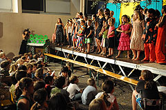 Spectacle des écoles, à Biot en 2009