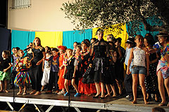 Spectacle des écoles, à Biot en 2009