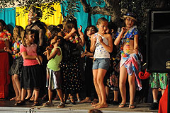 Spectacle des écoles, à Biot en 2009