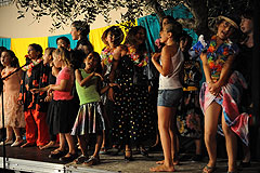 Spectacle des écoles, à Biot en 2009