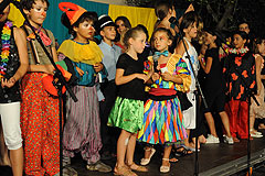 Spectacle des écoles, à Biot en 2009