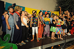 Spectacle des écoles, à Biot en 2009