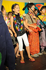 Spectacle des écoles, à Biot en 2009