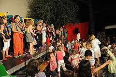 Spectacle des écoles, à Biot en 2009