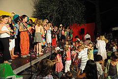 Spectacle des écoles, à Biot en 2009